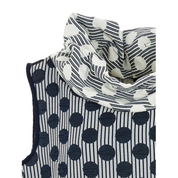 Kozan Alexa Vest in Navy Edgy Artsy Unique Bold Contemporary Statement Piece - Picture 3 of 14